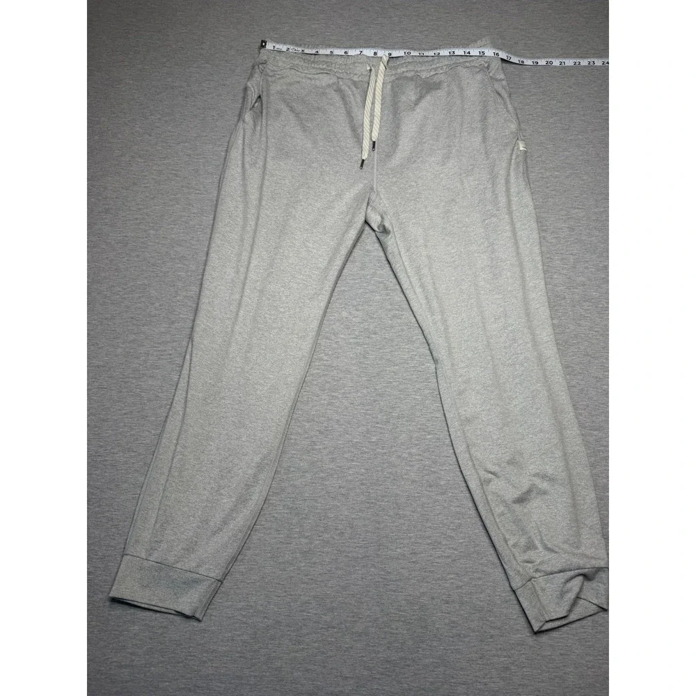 Vuori Ponto Performance Joggers Heather Grey women's LG VW303 DreamKnit Sweats